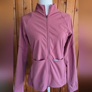 Figs Mauve Bomber Jacket